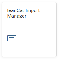 proconarum - SAP leanCatalog Manager